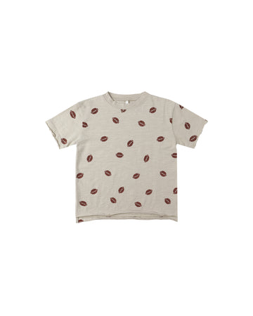 Footballs Raw Edge Tee