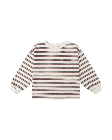 Vintage Stripe Relaxed Long Sleeve Tee