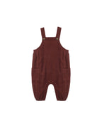 Burgundy Cargo Overalls