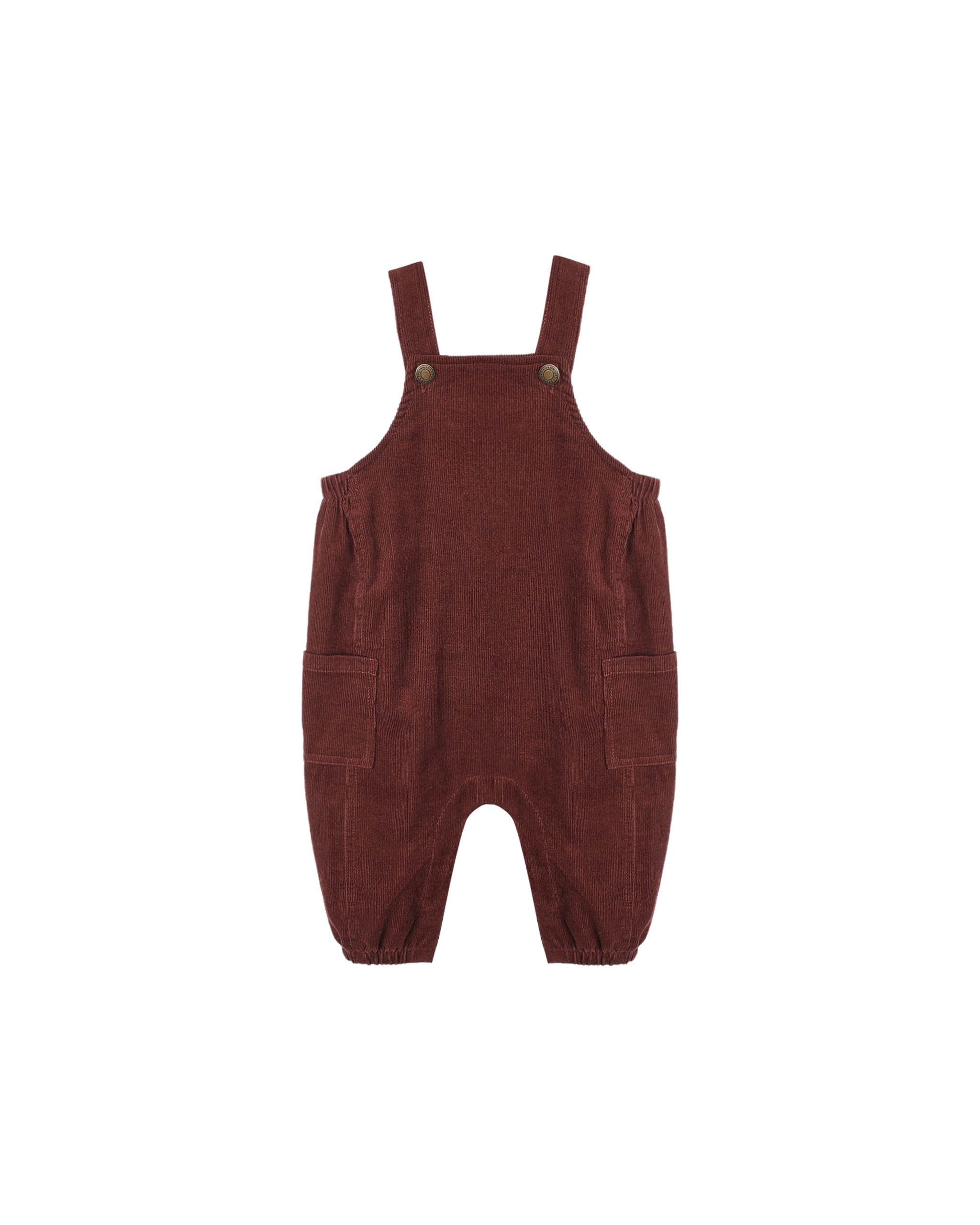 Burgundy Cargo Overalls