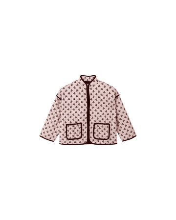 Blush Fleur Quilted Jacket