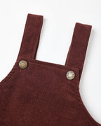 Burgundy Cargo Overalls