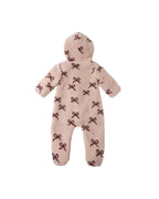 Bows Fleece Jumpsuit