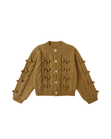 Golden Bobble Cardigan
