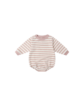 Pink Stripe Bubble Romper
