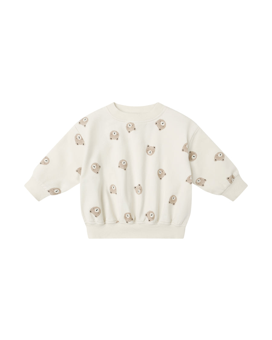 Brown Bear Relaxed Sweatshirt