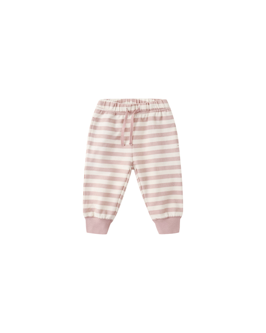 Pink Stripe Relaxed Sweatpant