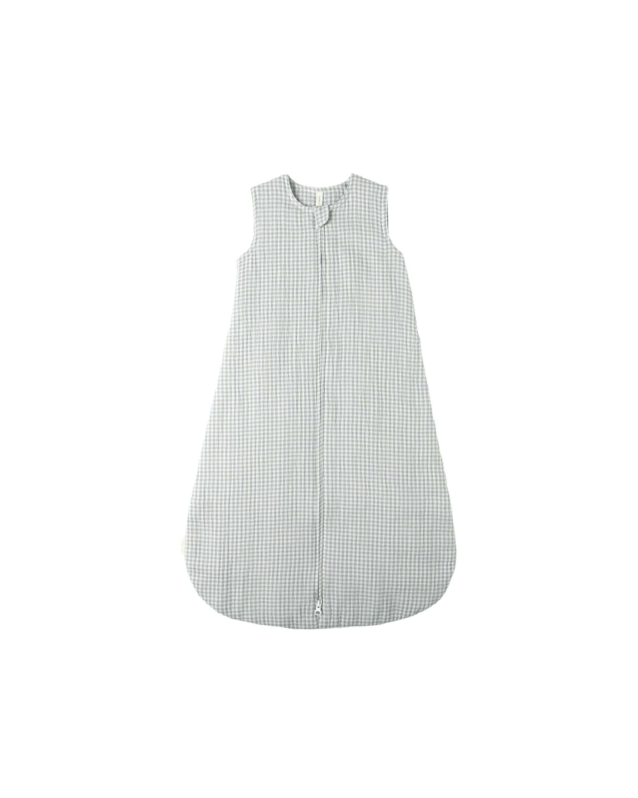 Blue Gingham Sleep Bag