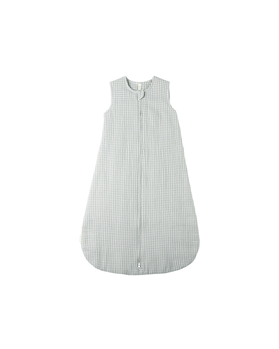 Blue Gingham Sleep Bag