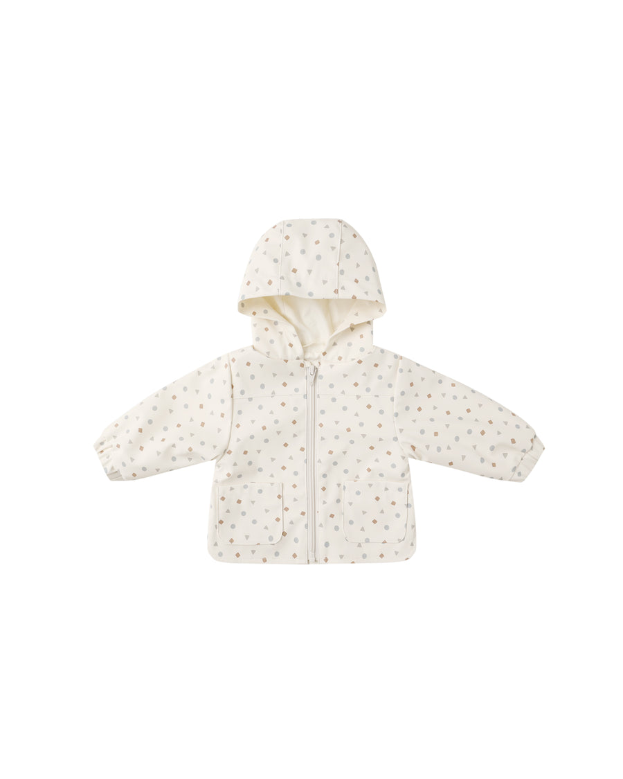 Geo Rain Coat