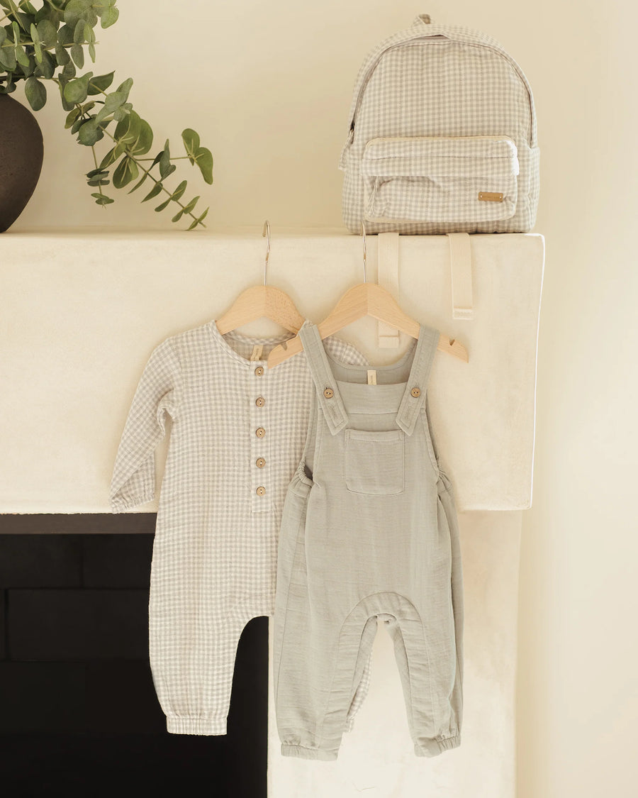 Steel Blue Baby Overall