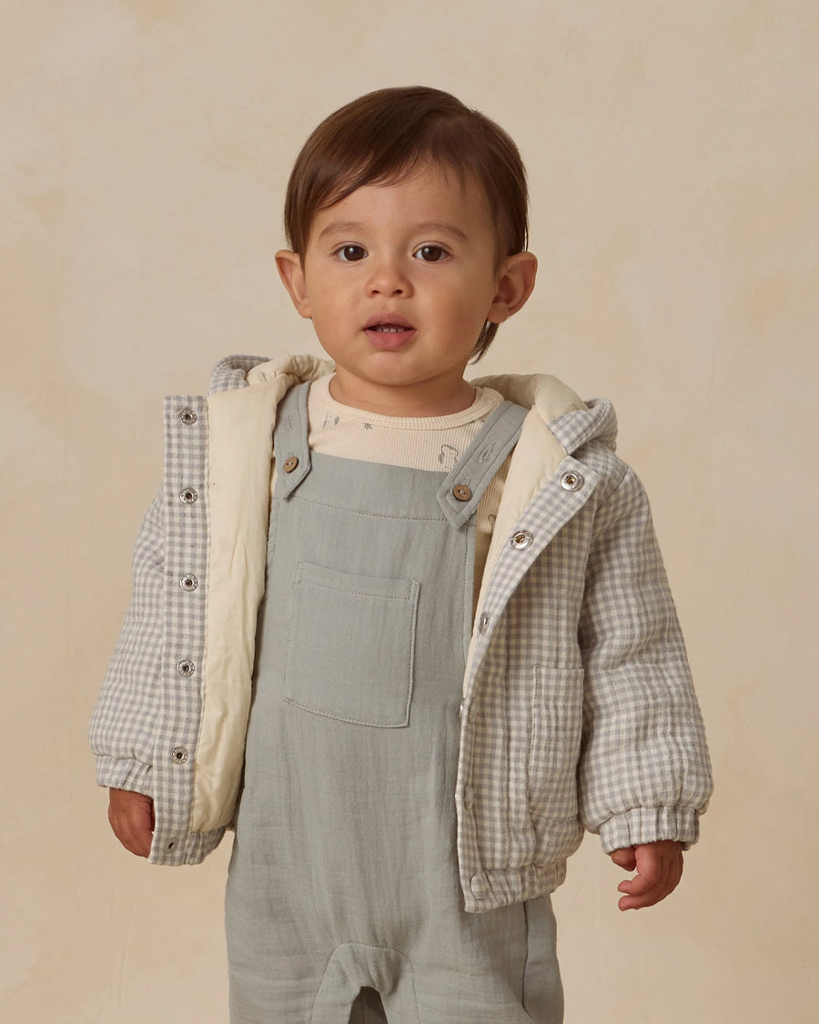 Steel Blue Baby Overall