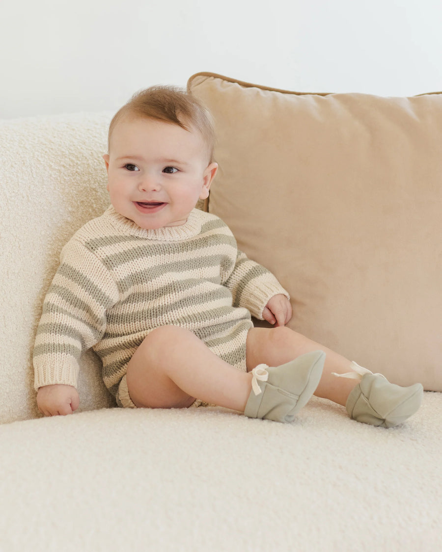 Fern Stripe Rex Romper