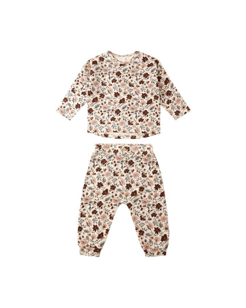 Posy Long Sleeve Tee & Pant Set