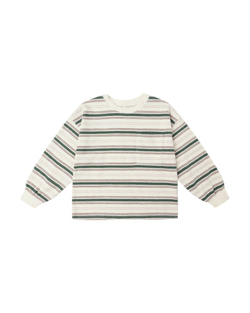 Retro Stipe Relaxed Long Sleeve Tee