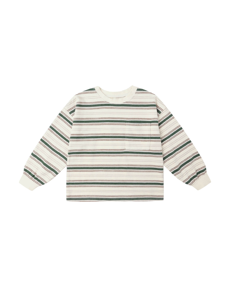 Retro Stipe Relaxed Long Sleeve Tee