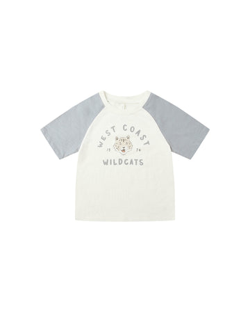 Wildcats Raglan Short Sleeve Tee