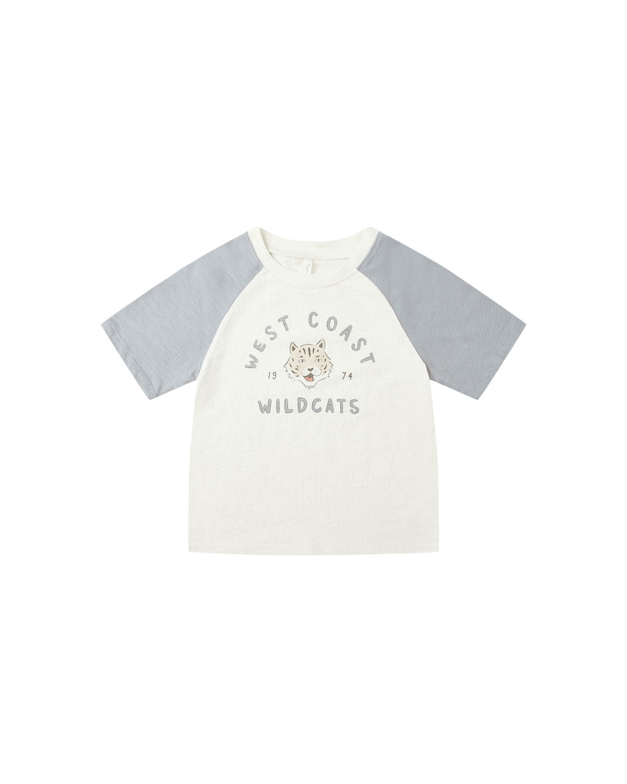 Wildcats Raglan Short Sleeve Tee