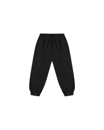 Black Cargo Jogger