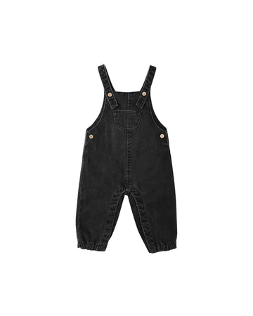 Washed Black Baby Overall