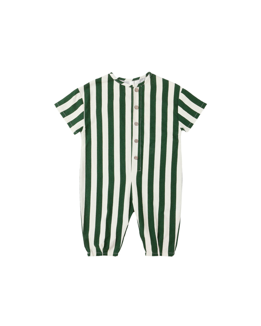 Green Stripe Hayes Jumpsuit