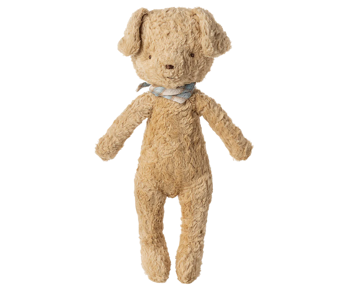 Soft Sand Vintage Plush Dog