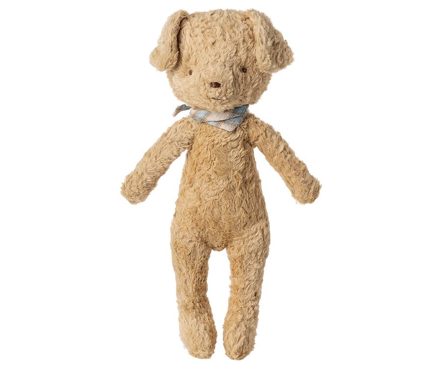 Soft Sand Vintage Plush Dog