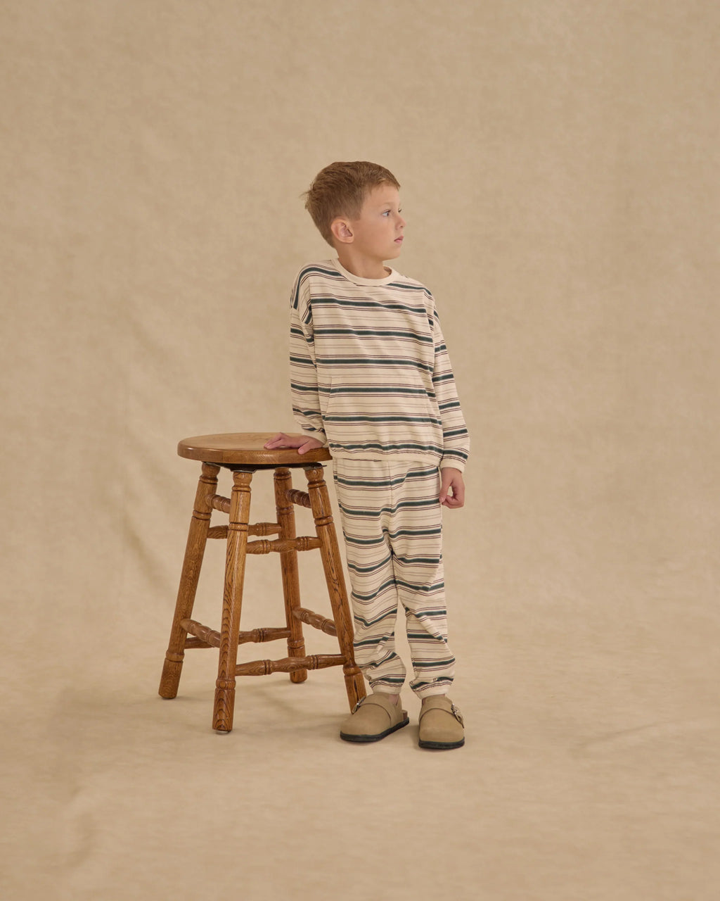 Retro Stripe Relaxed Set