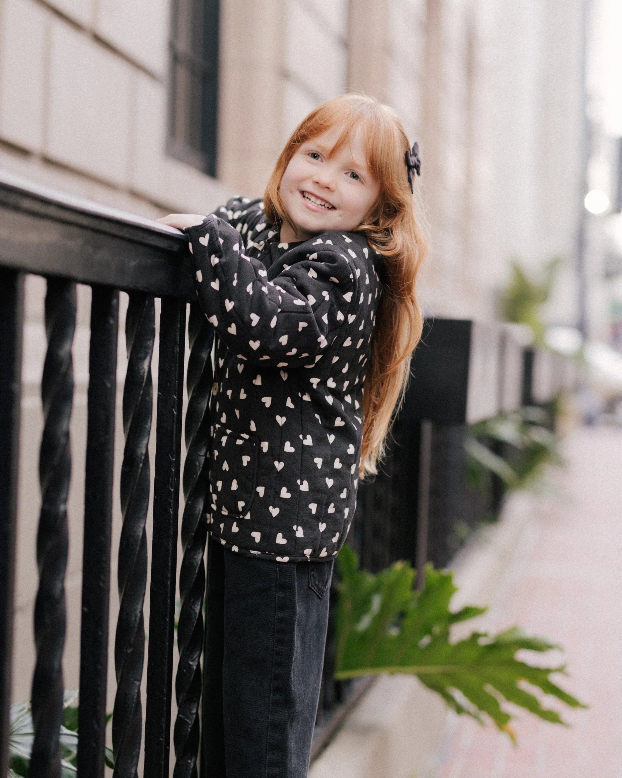 Hearts Quilted Coat