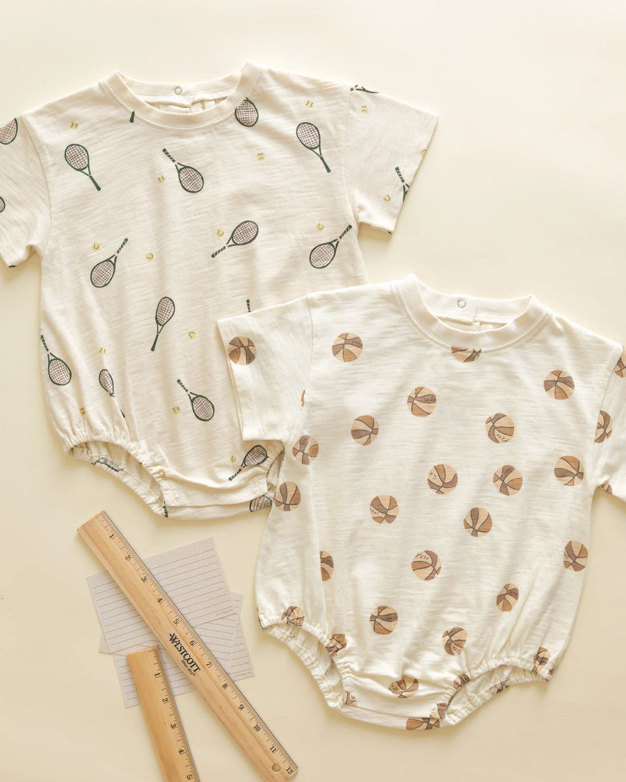 Tennis Relaxed Bubble Romper