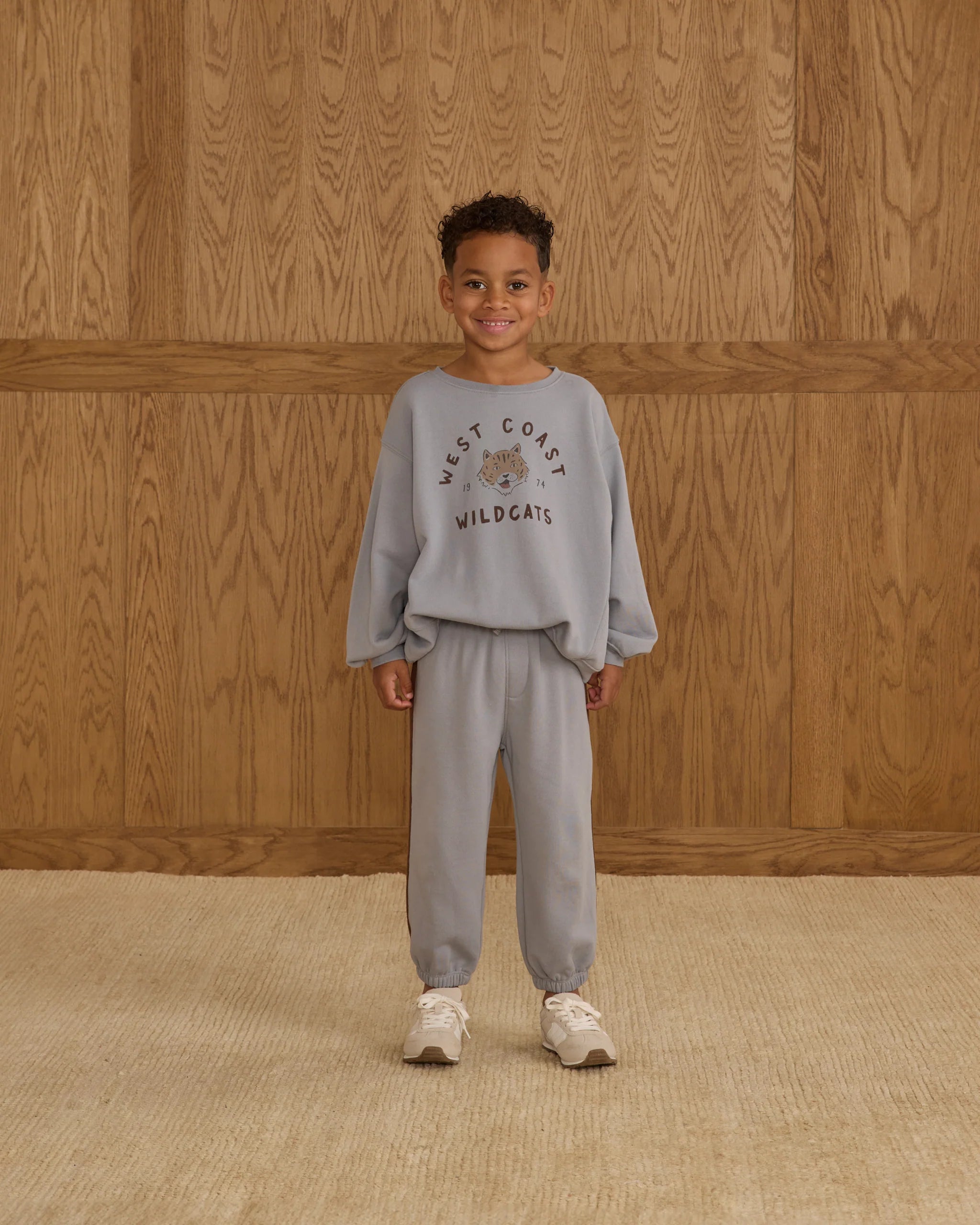 Dusty Blue Relaxed Jogger