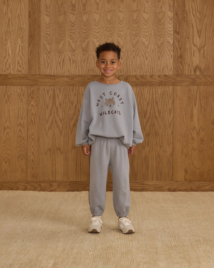Dusty Blue Relaxed Jogger