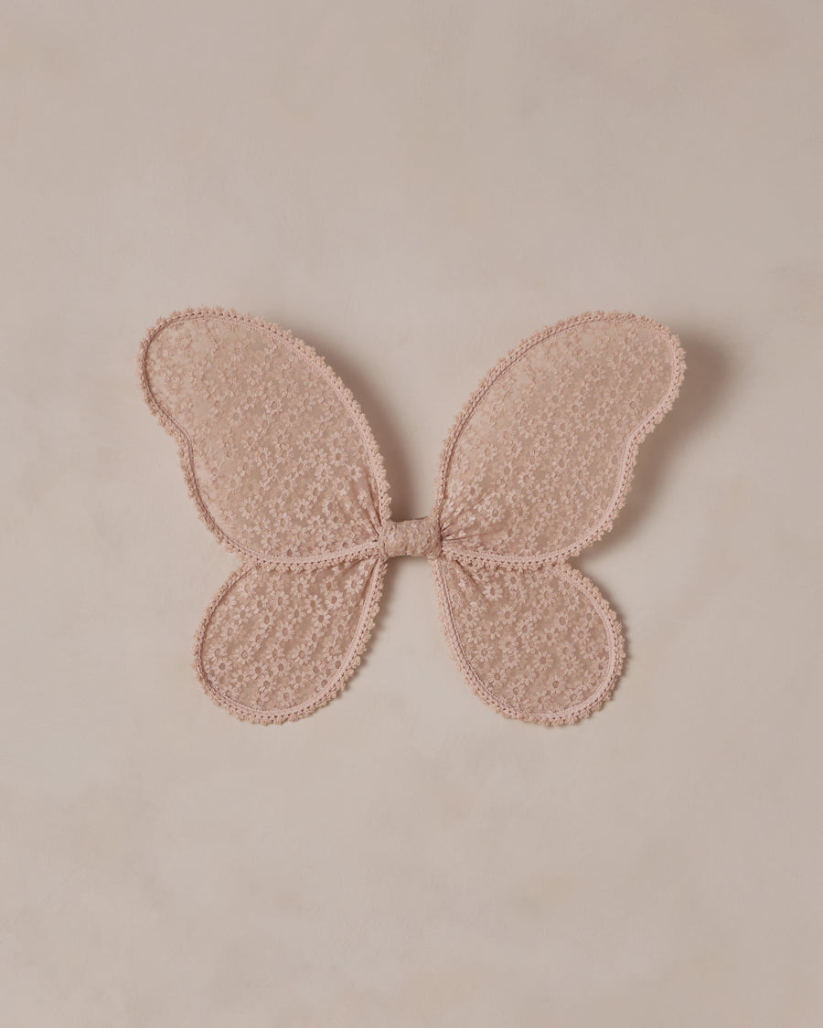 Rose Embroidered Daisy Wings