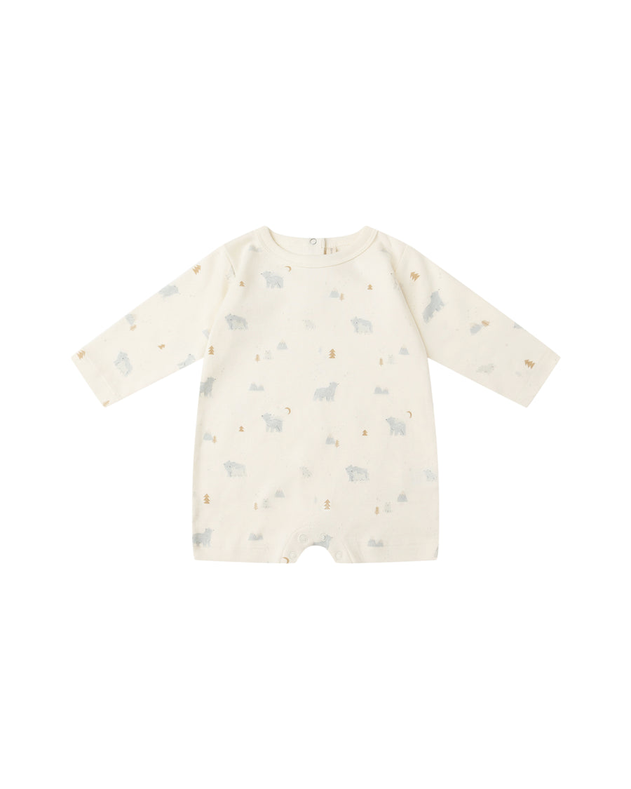 Polar Bears Long Sleeve Romper