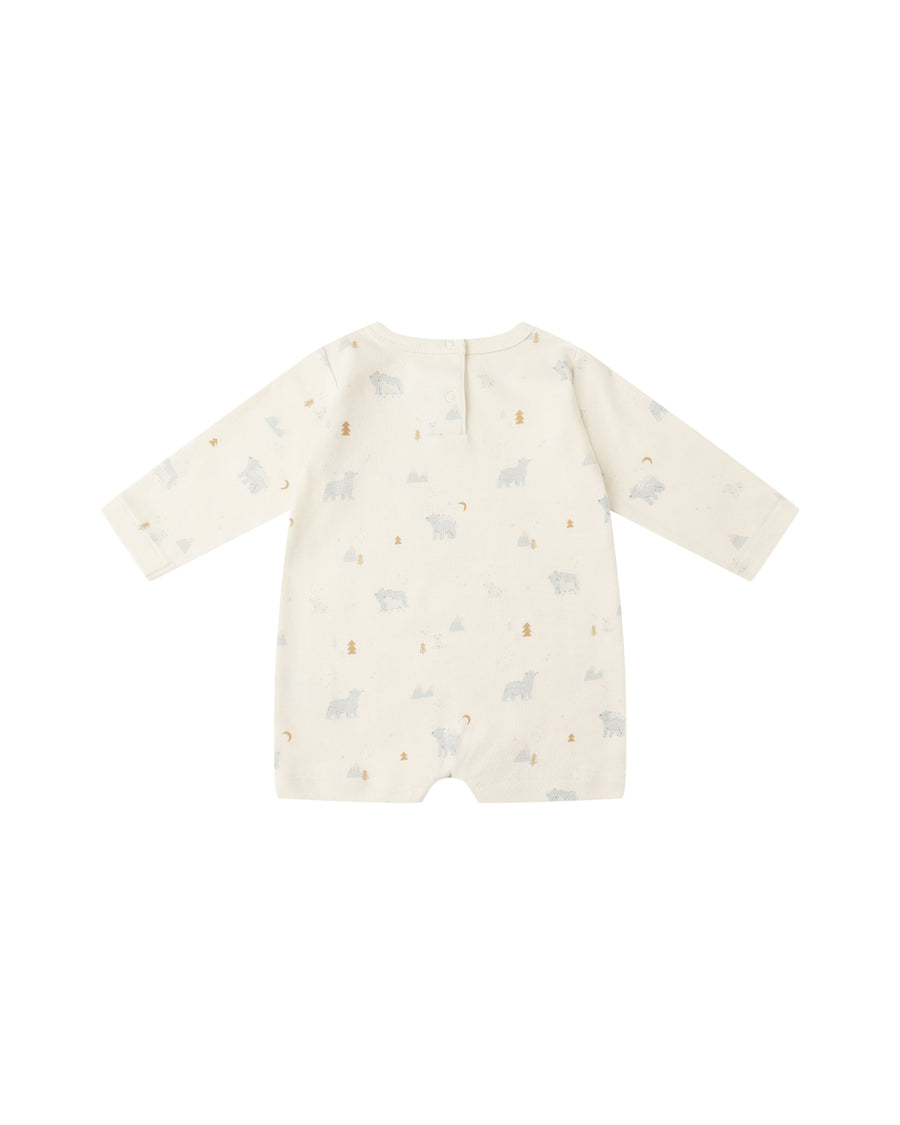 Polar Bears Long Sleeve Romper