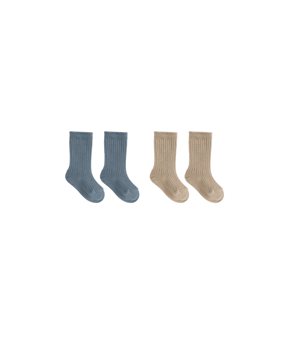 Gold & Ocean Sock Set