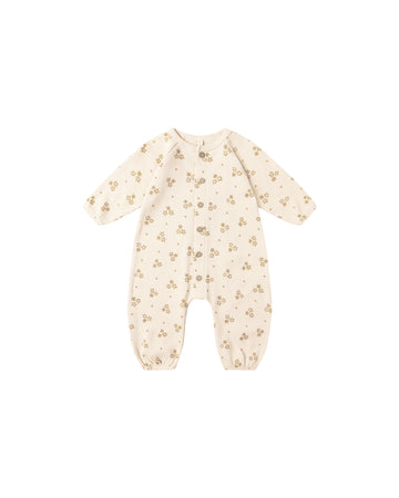 Marigold Waffle Long Sleeve Jumpsuit