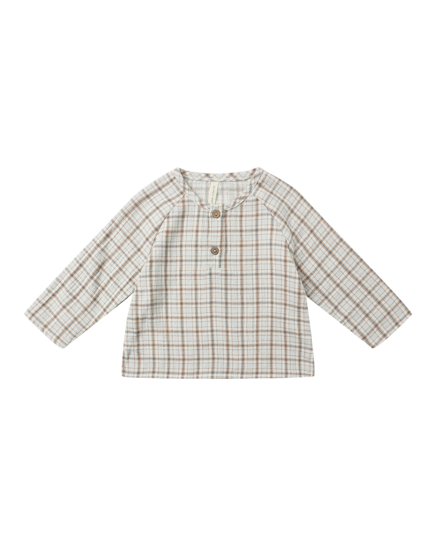 Blue Plaid Zion Shirt