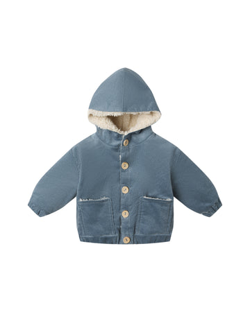 Ocean Corduroy Hooded Jacket