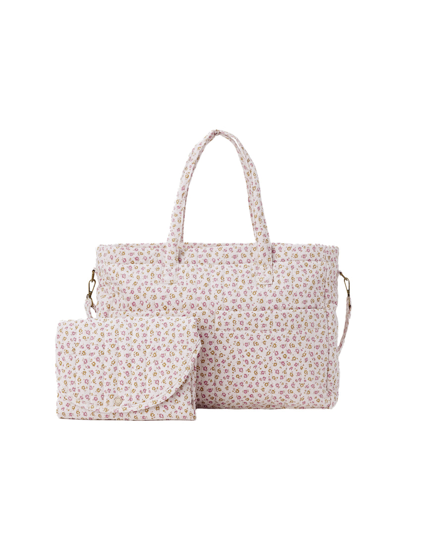 Wildflower Diaper Bag & Changing Pad Set