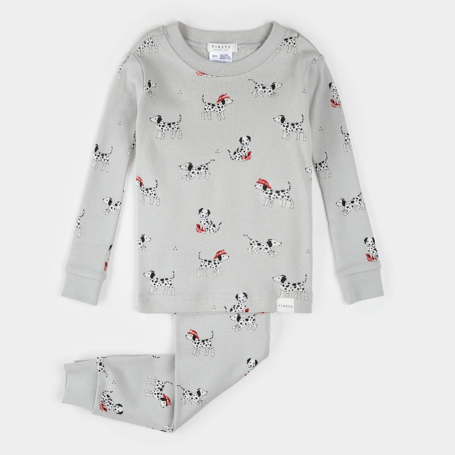 Firefighter Dalmatian Pajama Set