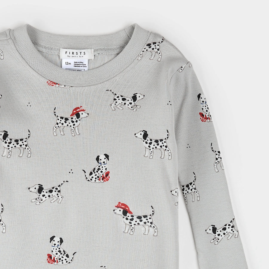 Firefighter Dalmatian Pajama Set
