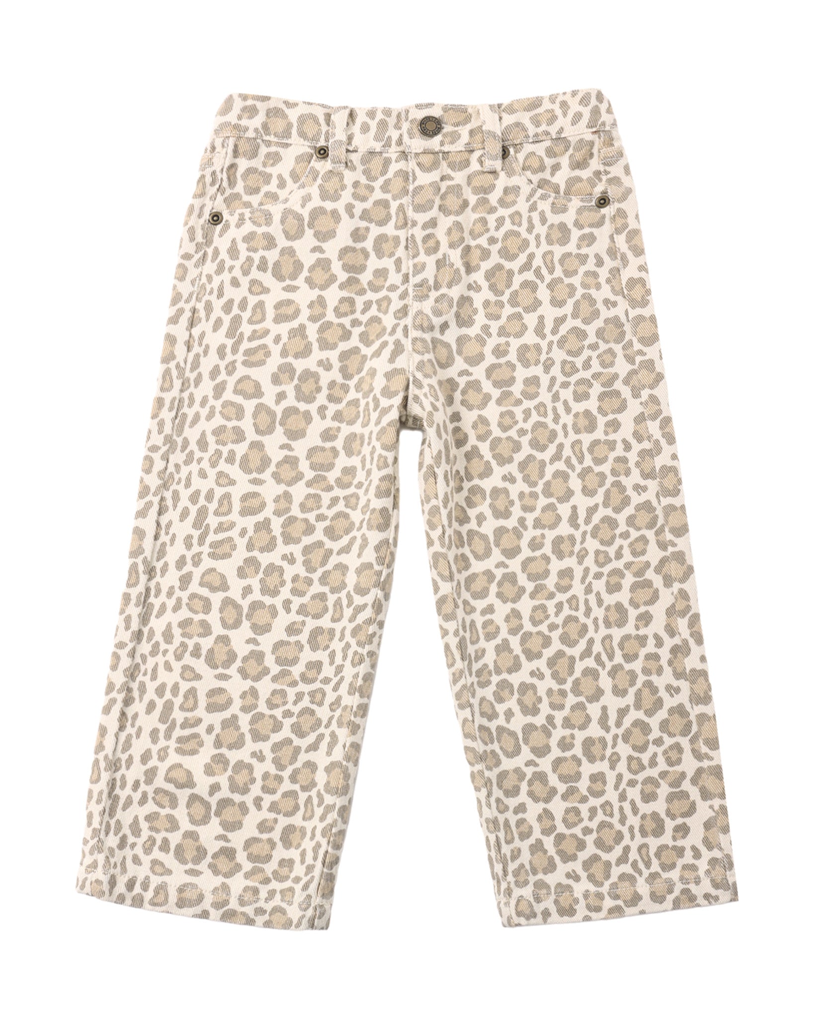 Leopard Straight Leg Pant