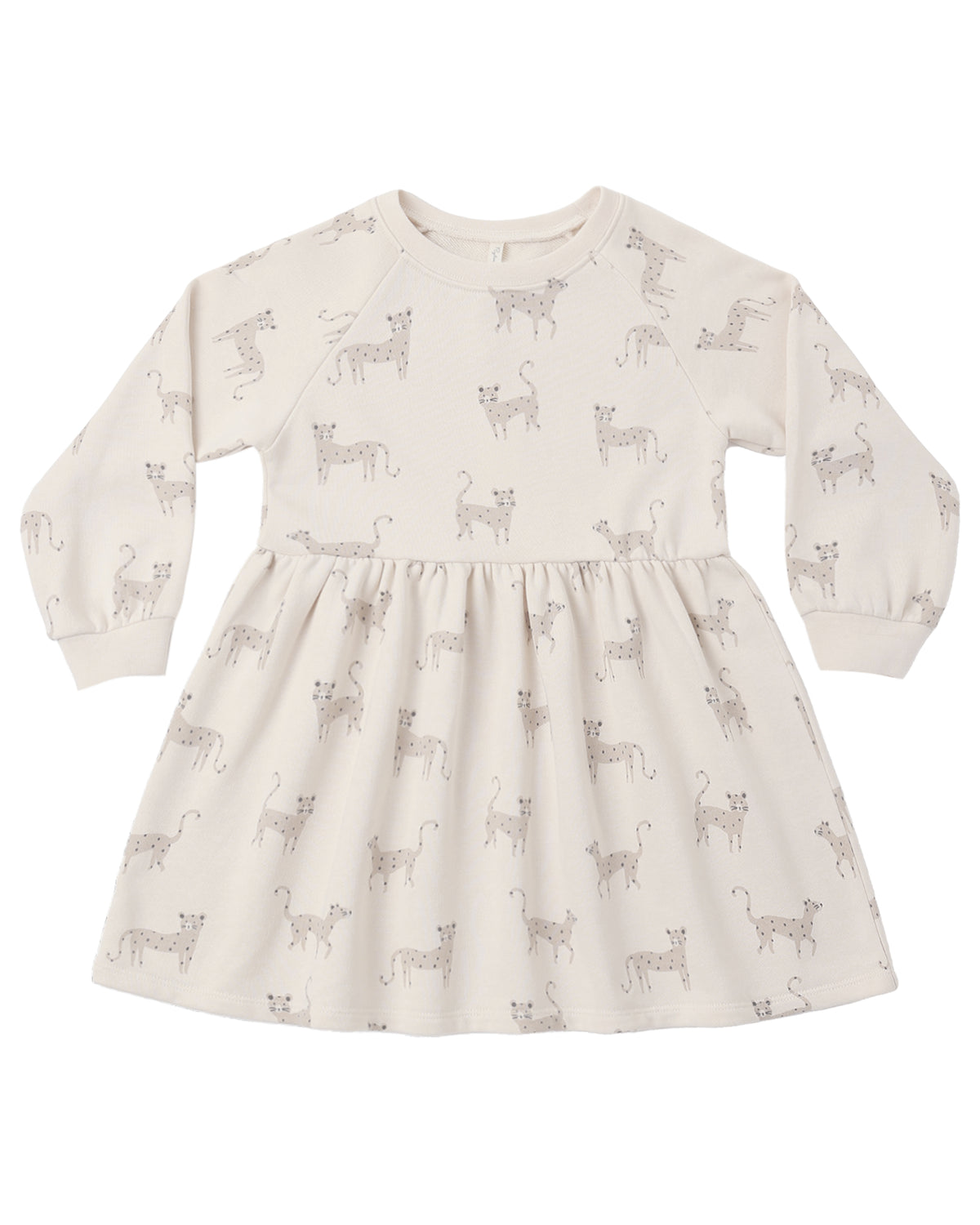 Leopards Raglan Dress