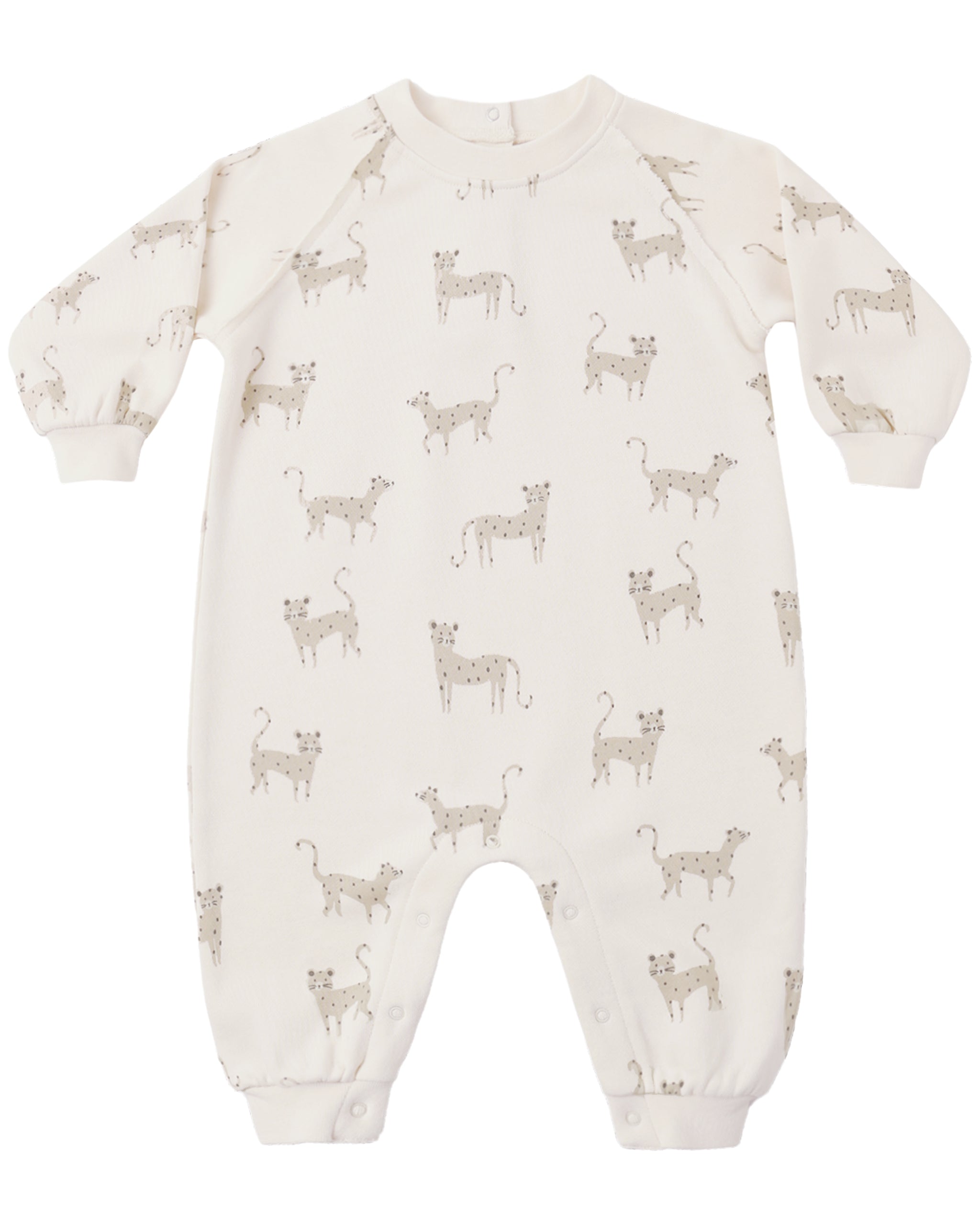 Leopards Raglan Jumpsuit