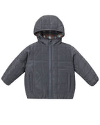 Midnight Check Lightweight Reversible Jacket