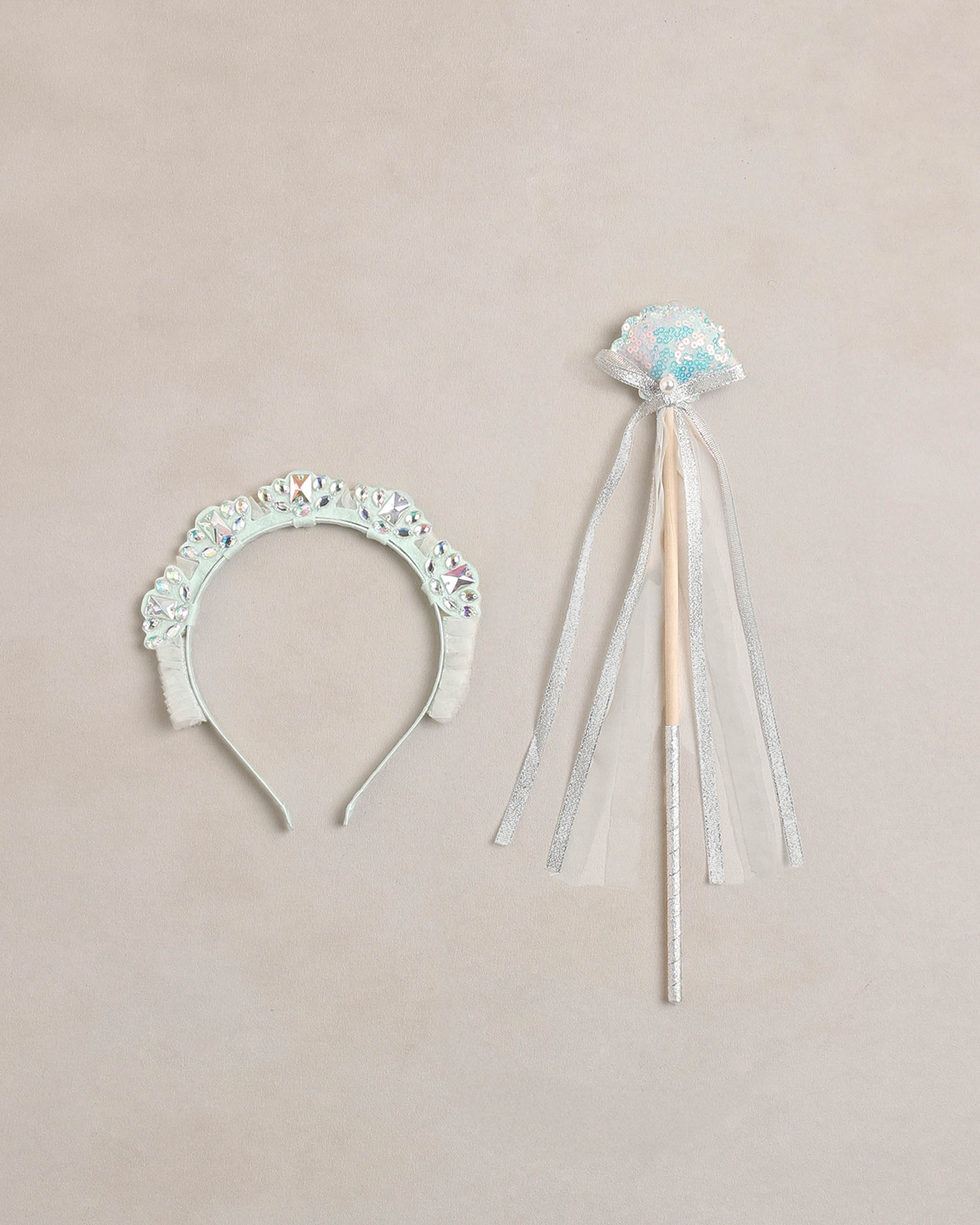 Mist Mermaid Crown & Wand