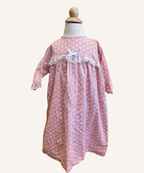 Vintage Handmade Peach Daisy Nightgown