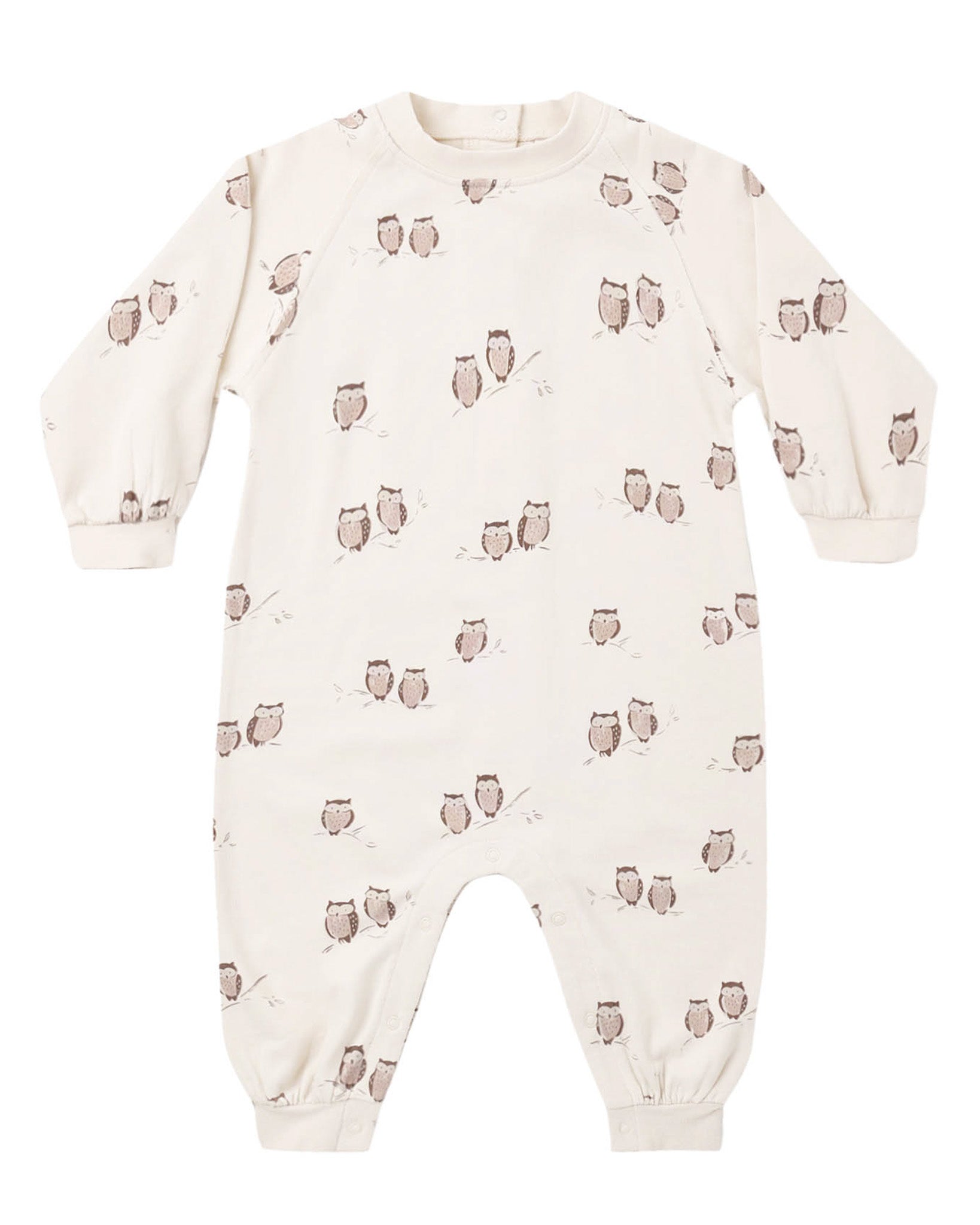 Owls Raglan Jumpsuit
