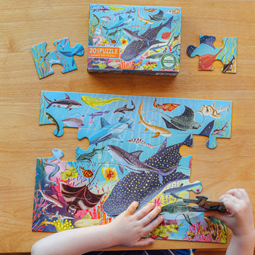 Sharks and Friends 20 Piece Big Puzzle